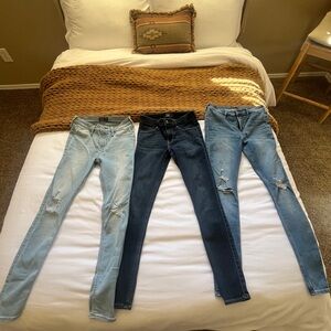 Abercrombie Jean Leggings (3 Pairs)